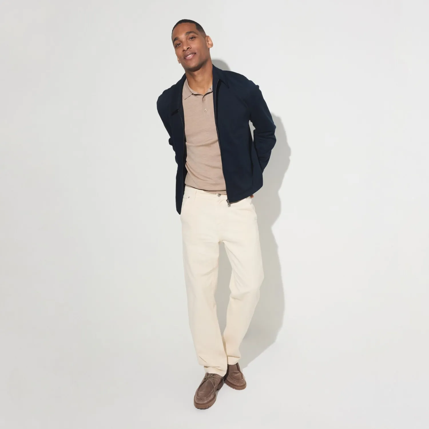 Jules Veste col chemise zippée- Veste De Costume & Blazer|Veste Costume & Blazer