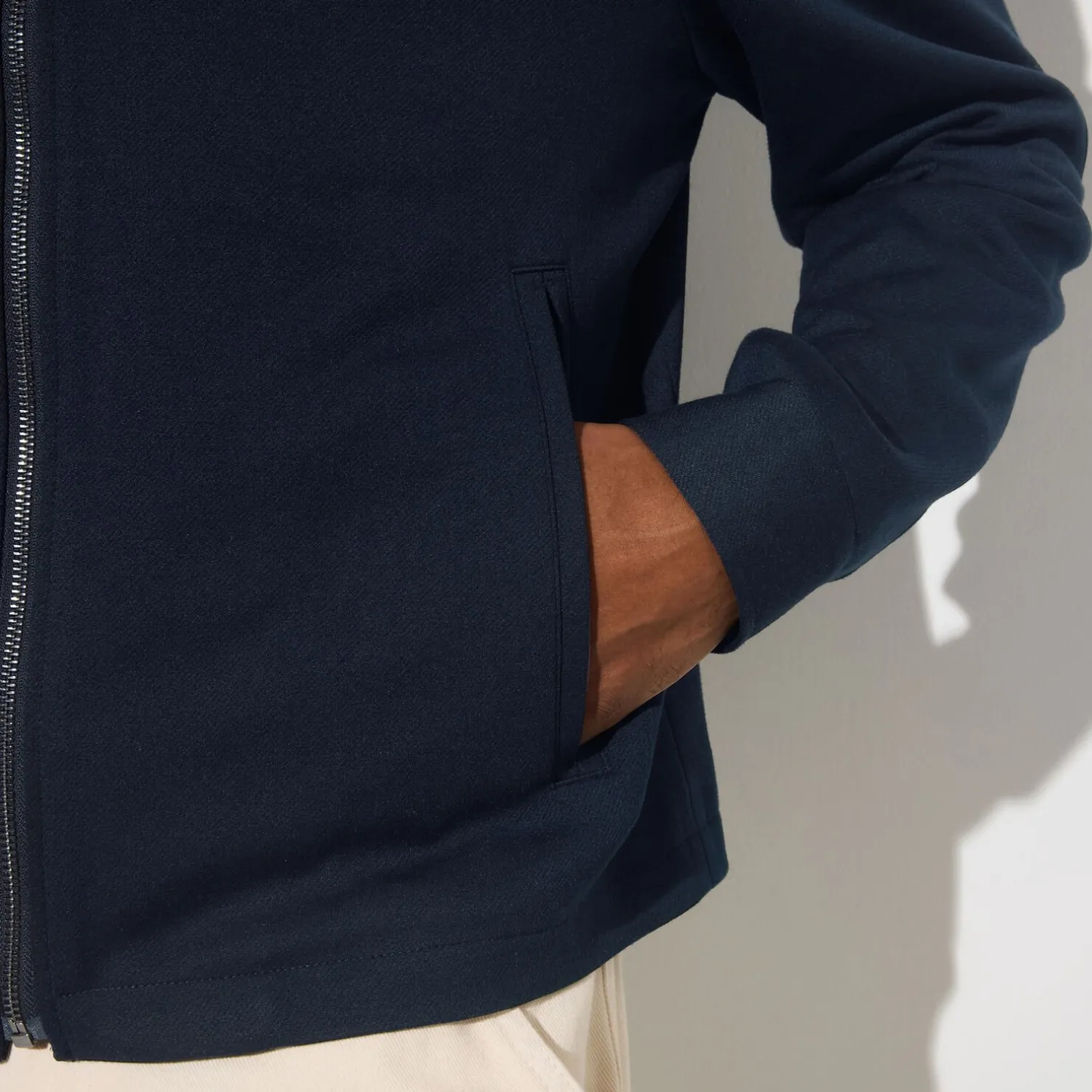 Jules Veste col chemise zippée- Veste De Costume & Blazer|Veste Costume & Blazer