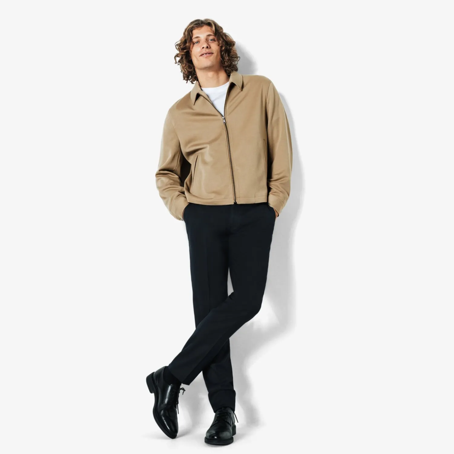 Jules Veste col chemise zippée- Veste De Costume & Blazer|Veste Costume & Blazer