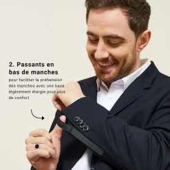 Jules Veste de costume pour personne à mobilité réduite- Veste De Costume & Blazer|Veste Costume & Blazer