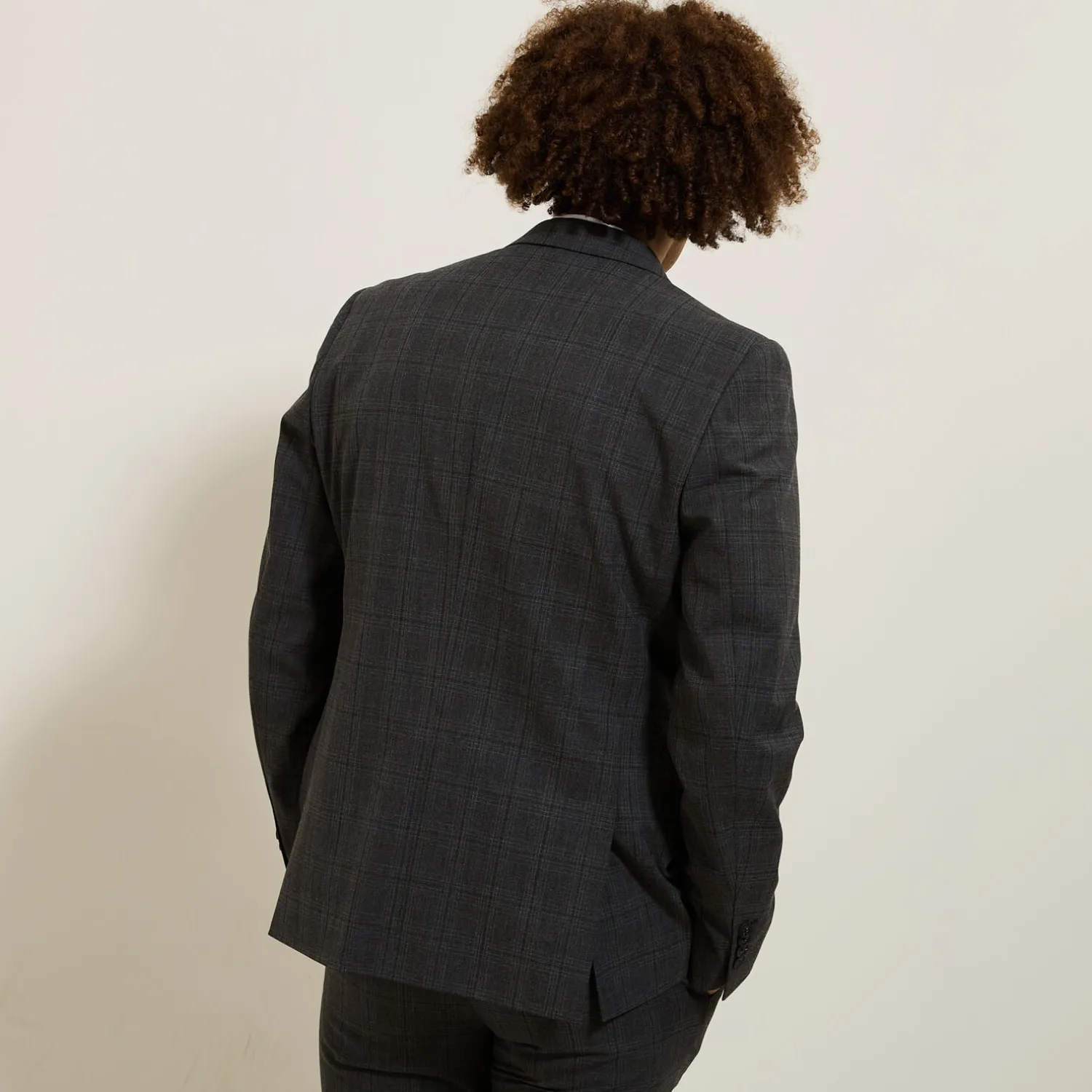 Jules Veste de costume slim à carreaux- Veste De Costume & Blazer|Veste Costume & Blazer