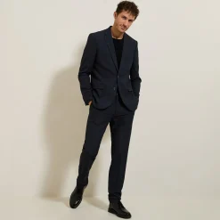 Jules Veste de costume slim bistretch à carreaux- Veste De Costume & Blazer|Veste Costume & Blazer