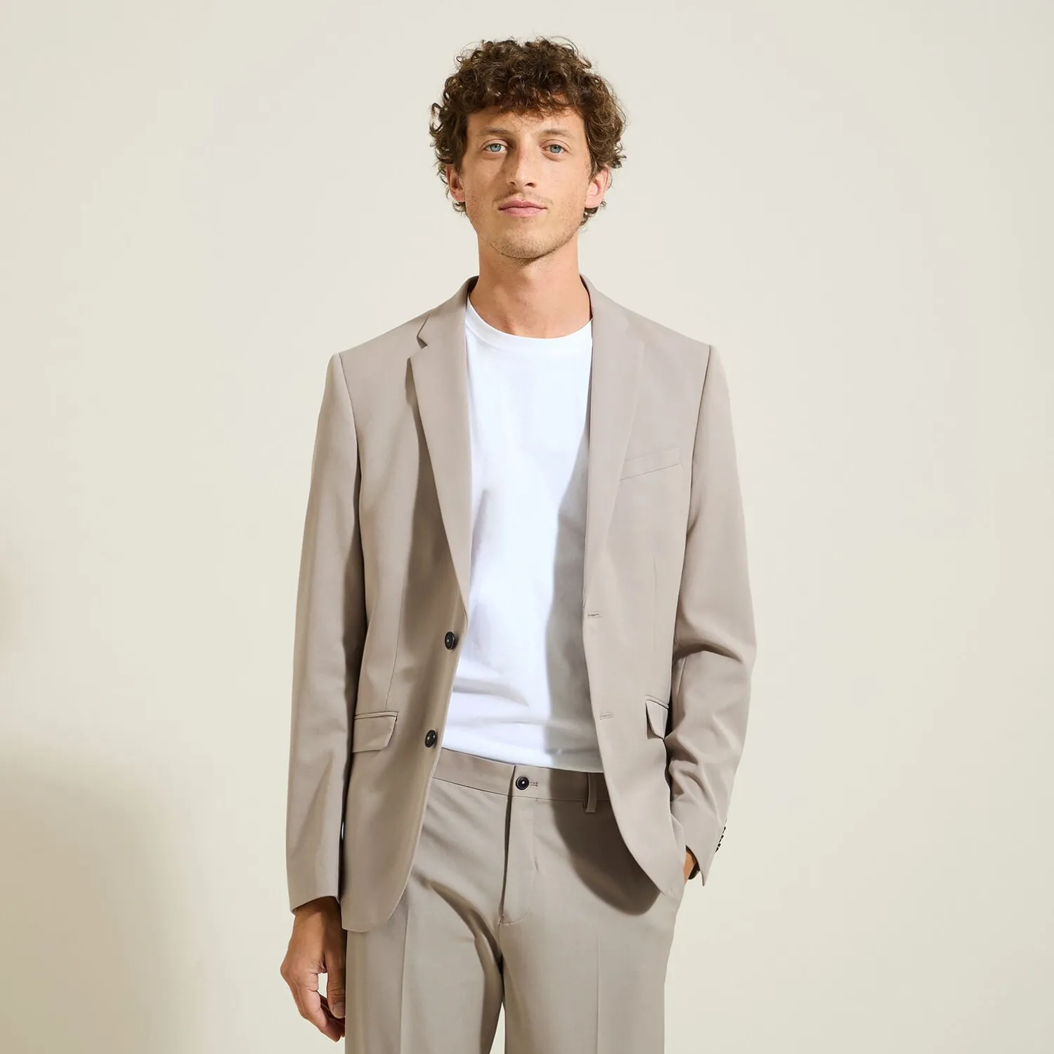 Jules Veste de costume slim twill- Veste De Costume & Blazer|Veste Costume & Blazer