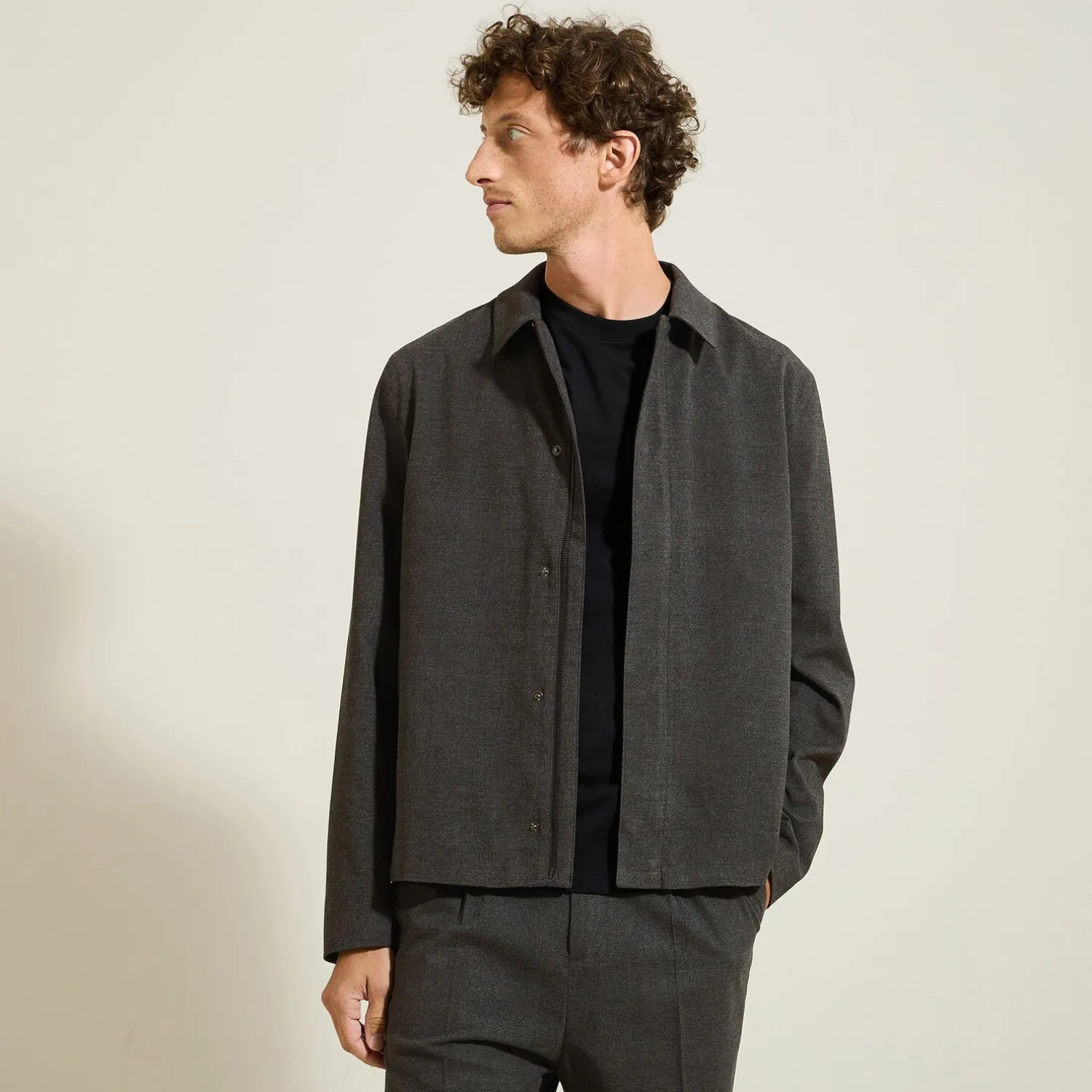 Jules Veste mi-saison en flanelle- Smart Casual|Veste De Costume & Blazer