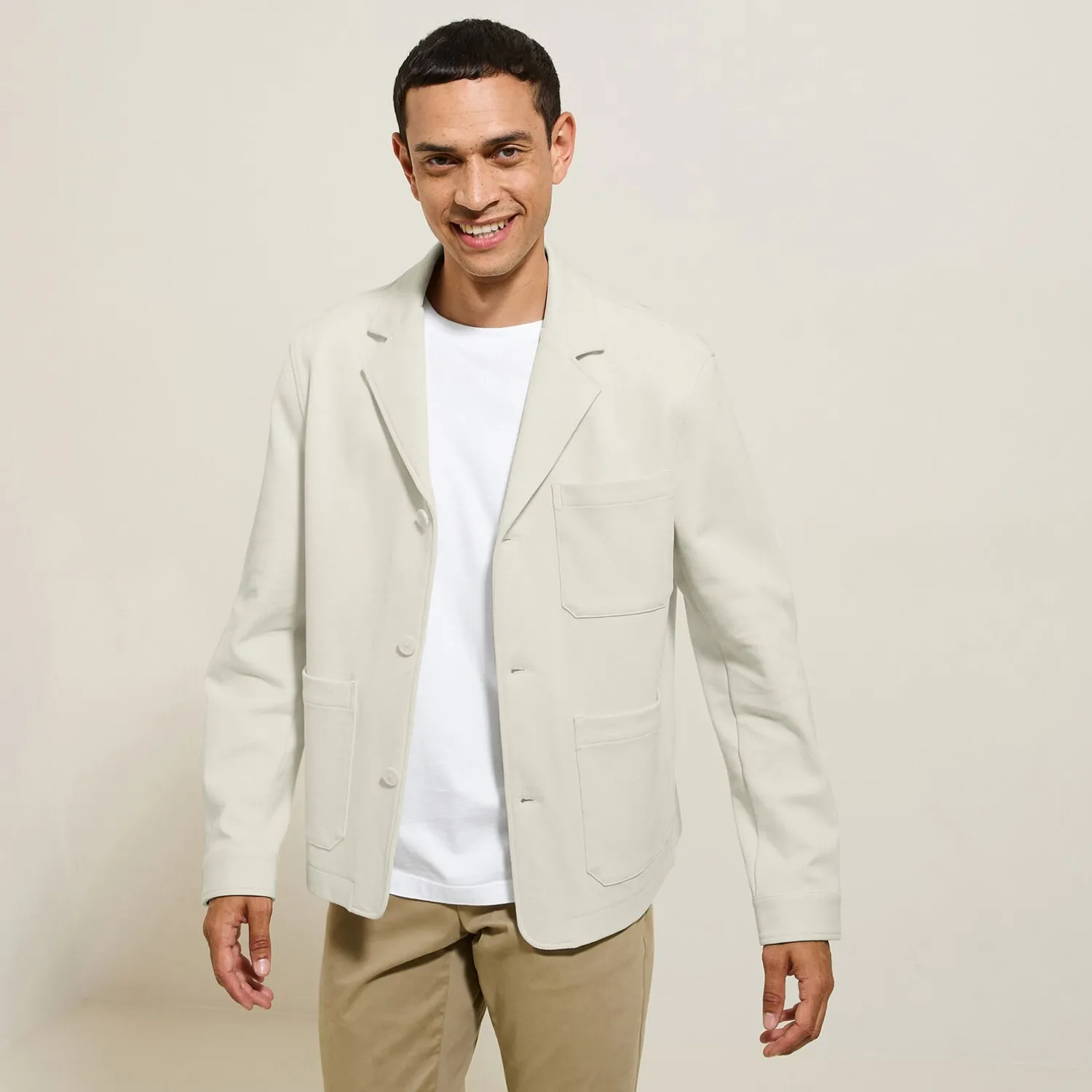 Jules Veste mi-saison en maille boxy- Smart Casual|Veste De Costume & Blazer