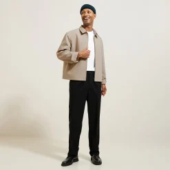 Jules Veste mi-saison zippée col chemise- Smart Casual|Veste De Costume & Blazer