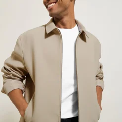 Jules Veste mi-saison zippée col chemise- Smart Casual|Veste De Costume & Blazer