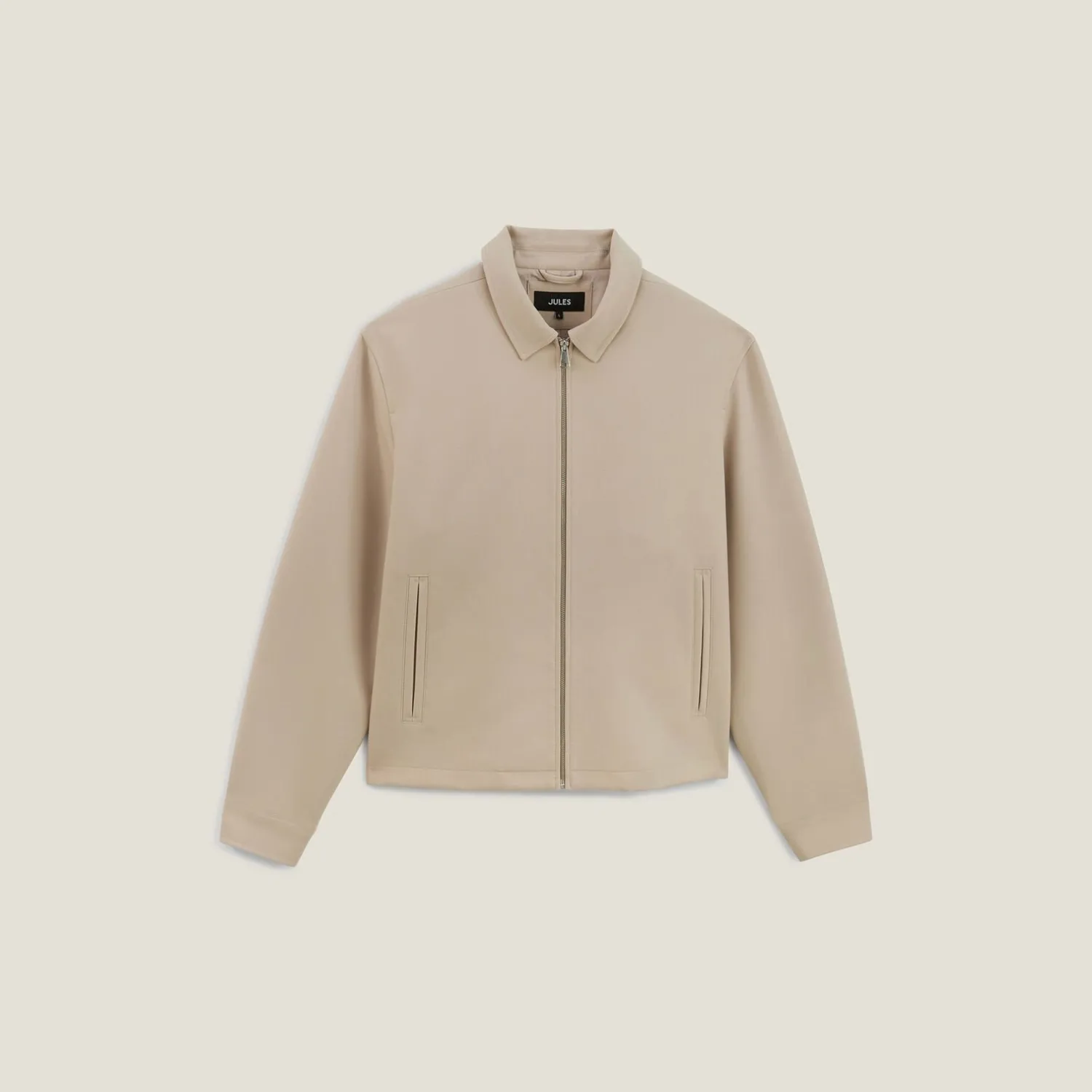 Jules Veste mi-saison zippée col chemise- Smart Casual|Veste De Costume & Blazer