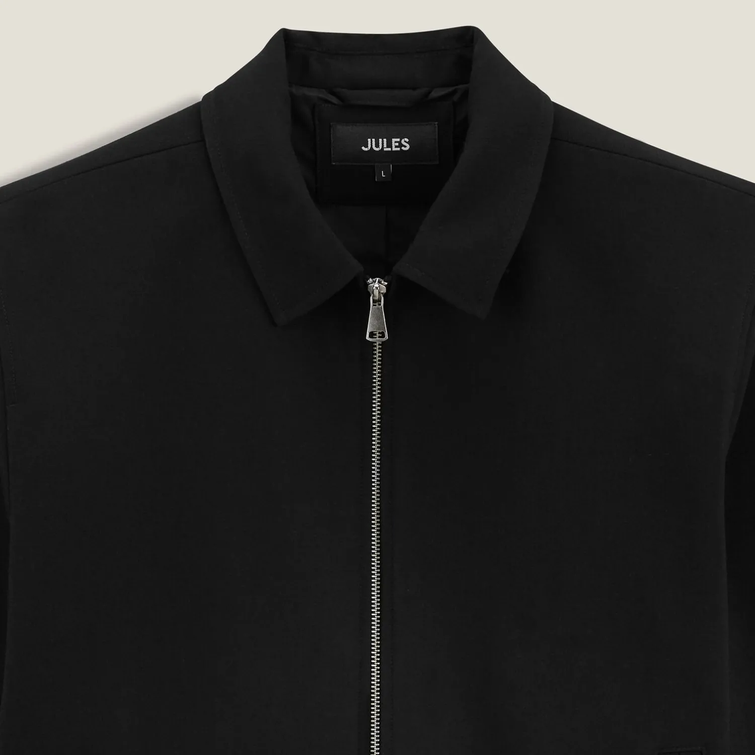 Jules Veste mi-saison zippée col chemise- Smart Casual|Veste De Costume & Blazer
