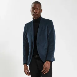 Jules Veste slim en velours- Smart Casual|Veste De Costume & Blazer