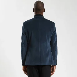 Jules Veste slim en velours- Smart Casual|Veste De Costume & Blazer